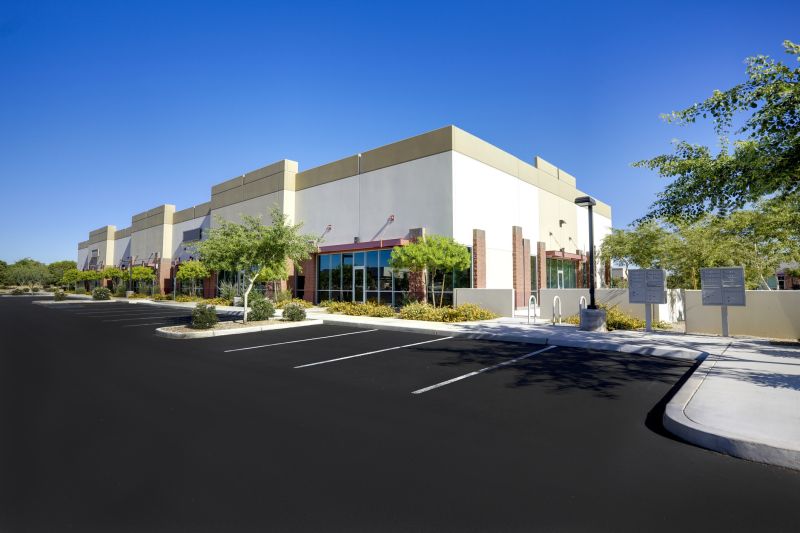 Parking Lot Before Cleaning